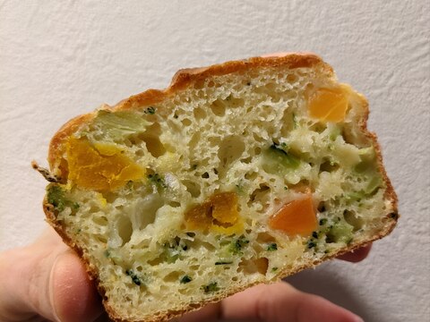 野菜たっぷりケークサレ